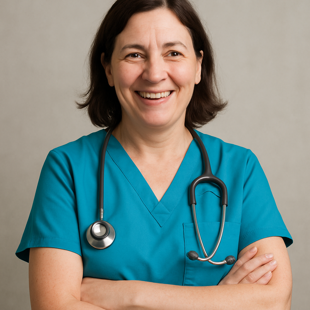 The Skeptic Who Got Results  a real woman looking like a happy nurse